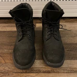 Men’s Timberland black work boots 10.5